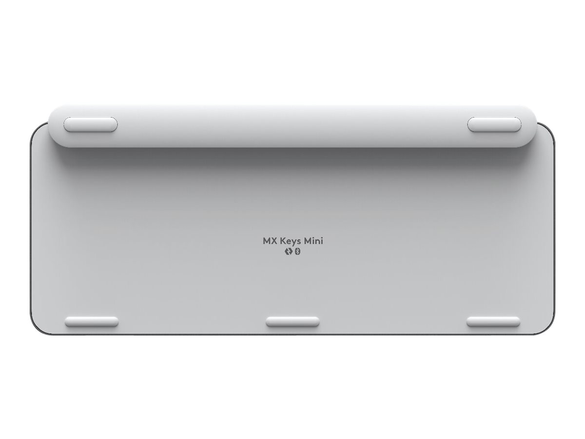 Logitech MX Keys Mini - Tastatur - hinterleuchtet - Bluetooth - QWERTY - GB - Pale Gray