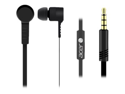 Acer AHW910 - Retail Pack - Headset - im Ohr - kabelgebunden - 3,5 mm Stecker - Schwarz