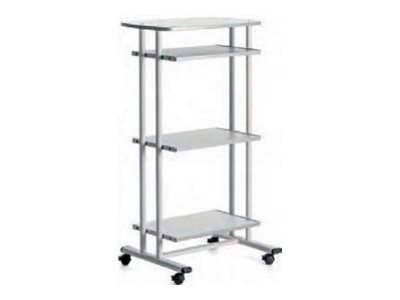rocada PC-Arbeitsplatz 490 x 1.260 x 680 mm (B x H x T) 600 x 540 mm (B x T) nicht abschließbar grau