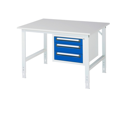 RAU Arbeitstisch Tom 1.250 x 760-1.080 x 1.000 mm (B x H x T)