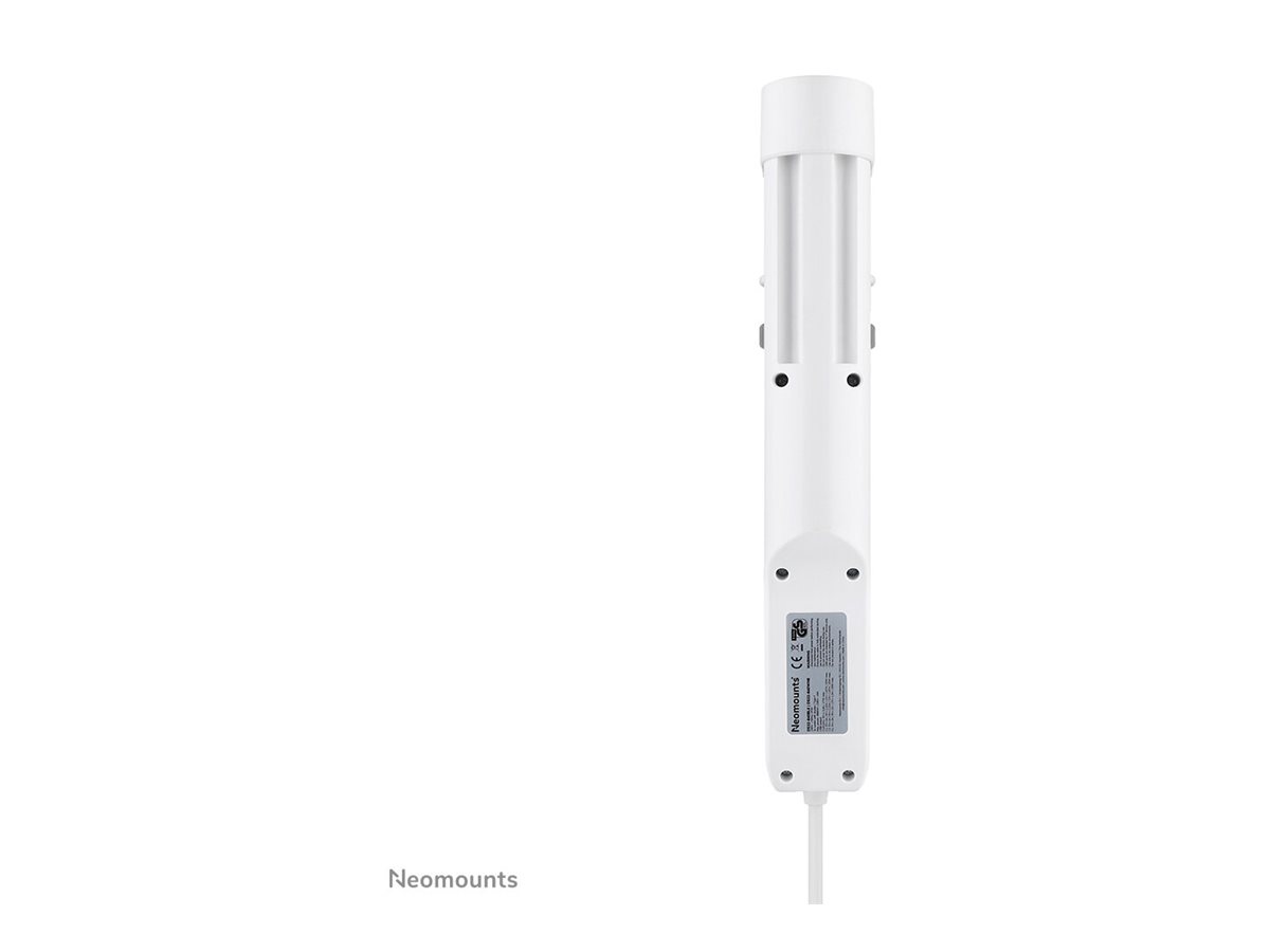 Neomounts Steckdosenleiste - USB-C + USB-A - Wechselstrom 230 V - 3680 Watt - Eingabe, Eingang