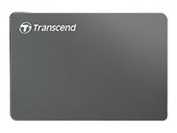 Transcend StoreJet 25C3 - Festplatte - 1 TB - extern (tragbar) - 2.5" (6.4 cm) - USB 3.0 - Iron Gray