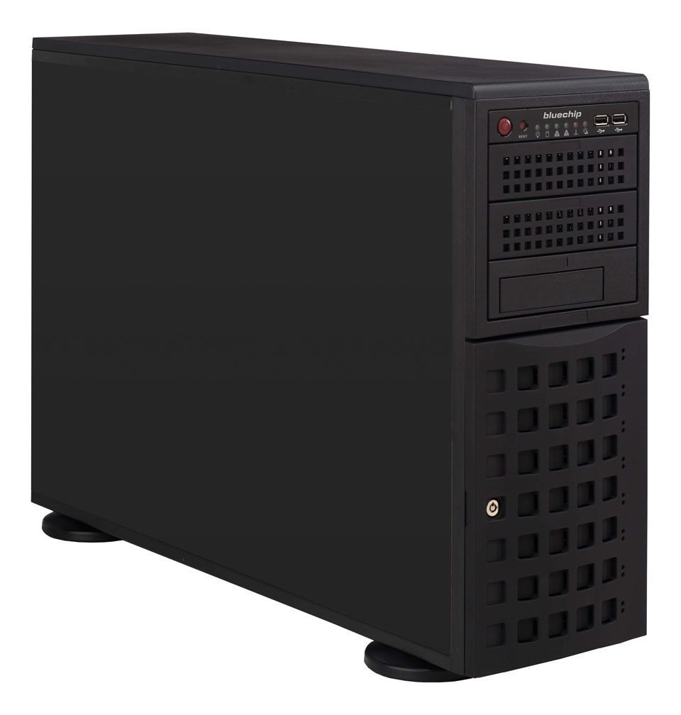 bluechip SERVERline T50310s Tower, 2 × Intel® Xeon® Silver 4410Y Prozessor / bis zu 3.90 GHz, 64
