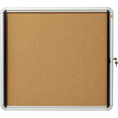 Nobo Schaukasten 1902562 Innen 6xA4 Korkrückwand br