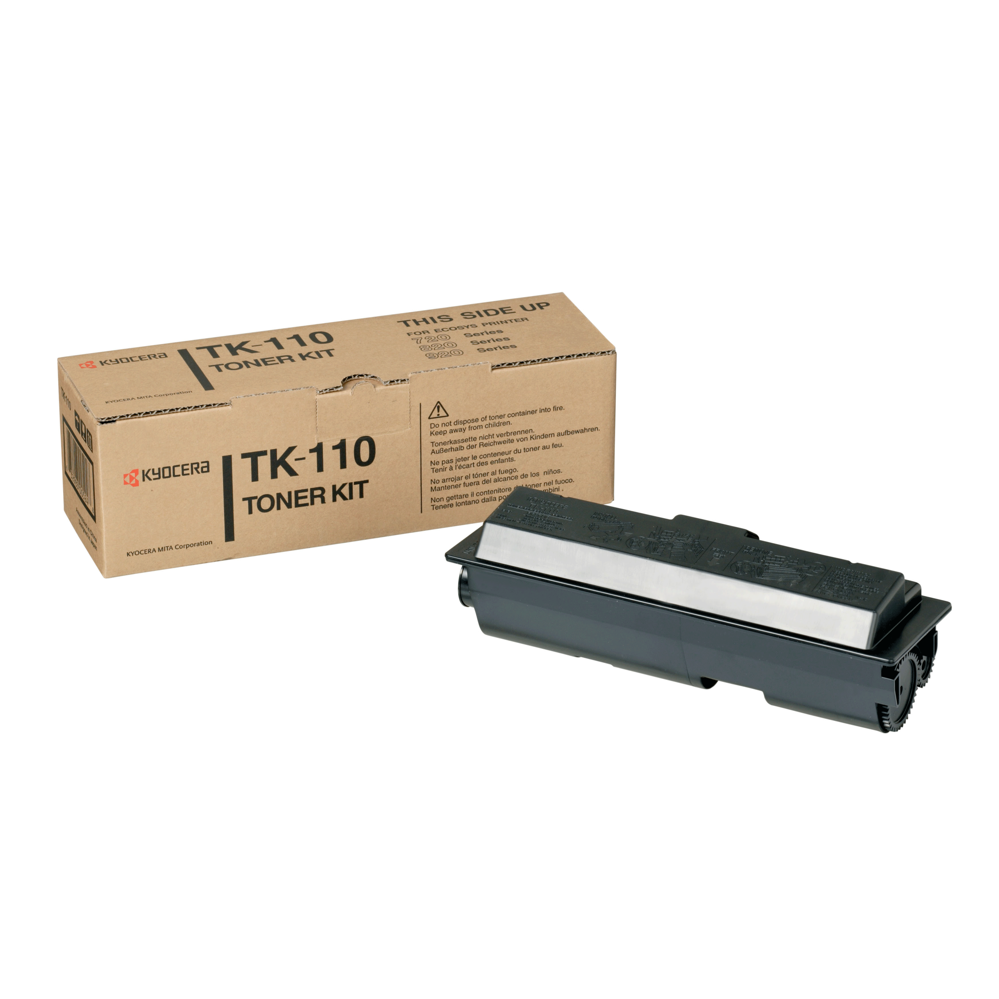 Kyocera TK 110 - Schwarz - Original - Tonerpatrone - für Kyocera FS-1016MFP, FS-1016MFP/KL3, FS-1116MFP; FS-720, 820, 820N, 920, 920N