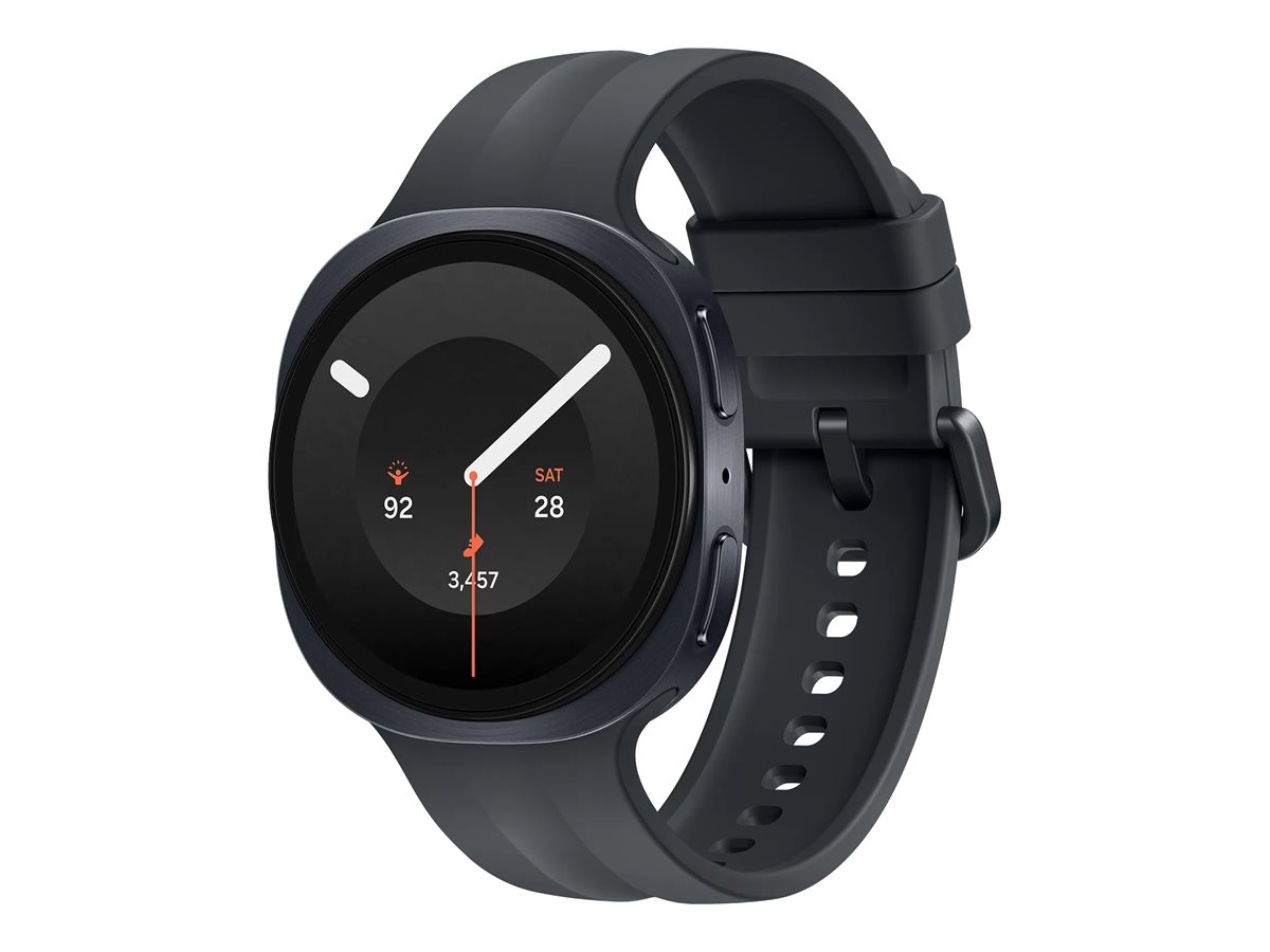 Samsung Galaxy Watch9 - 44 mm - Carbon-Schwarz - intelligente Uhr mit Sportband - schwarz - Bandgröße: M/L - Anzeige 3.73 cm (1.47") SM-L350NZKAEUB