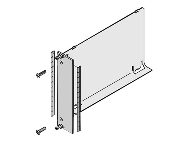 SCHROFF CompactPCI - Luftleitblech mit Frontpaneel