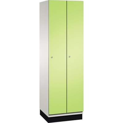 C+P Umkleidespind 4510020S10024 Sockel 2Abteile B600mm lgr/vgn