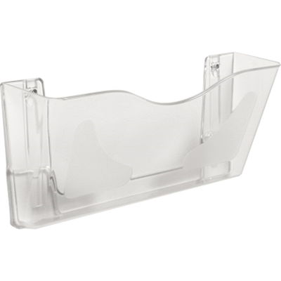 Deflecto Wandprospekthalter DocuPocket CP074YT A4 quer tr