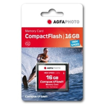 AgfaPhoto Compact Flash - 16GB - 16 GB - Kompaktflash - Schwarz