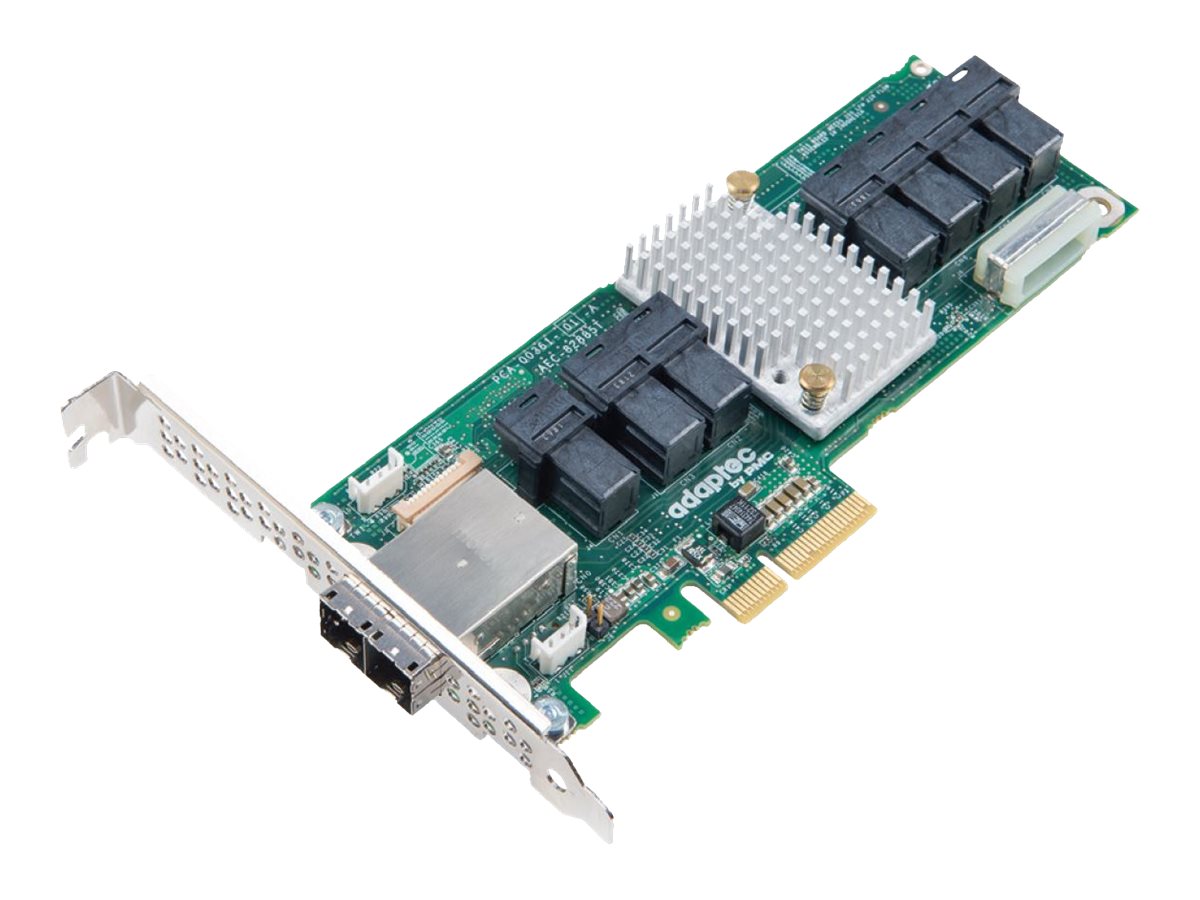 Microchip Adaptec 82885T - Speicher-SAS-Buserweiterung - 36 Sender/Kanal - SATA 6Gb/s / SAS 12Gb/s - Low-Profile - PCIe x4