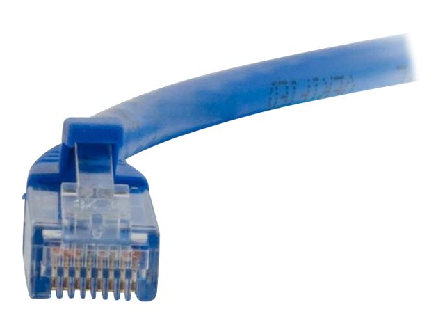 C2G Cat5e Booted Unshielded (UTP) Network Patch Cable - Patch-Kabel - RJ-45 (M) zu RJ-45 (M) - 2 m - UTP - CAT 5e - geformt, ohne Haken, verseilt - Blau
