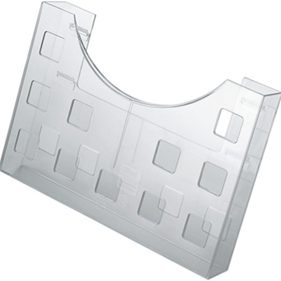 helit Prospekthalter H6102602 DIN A5/A6 1Fach PS glasklar