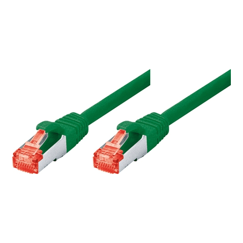 exertis Connect - Patch-Kabel - RJ-45 (M) zu RJ-45 (M) - 10 m - SSTP-Kabel - CAT 6 - halogenfrei - grün
