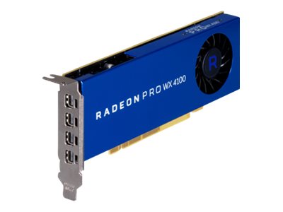 HP AMD Radeon Pro WX 4100 - Grafikkarte - Radeon Pro WX 4100 - 4 GB GDDR5 - PCIe 3.0 x16 Low