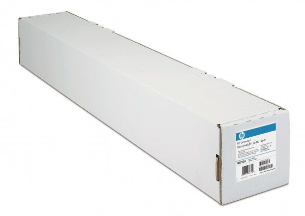 HP LFP-Papier C6019B 24" (610 mm) 45,7 m 90 g/m² für Tintenstrahldrucker beschichtet gestrichen