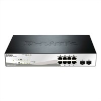 D-Link 10-Port Layer2 PoE Smart Managed Gigabit Switch|green 3.0 8x 10/100/1000Mbit/s - Switch - 1