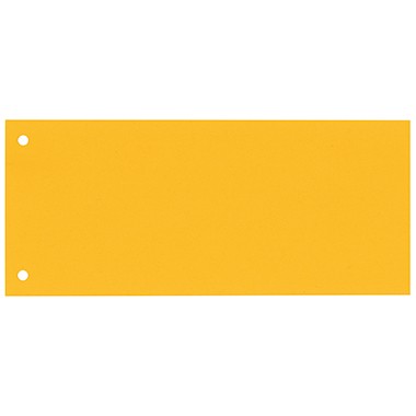 Bene Trennstreifen 201950GE Karton gelb 100 St./Pack.