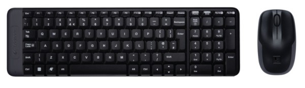 Logitech Wireless Combo MK220 - Tastatur-und-Maus-Set - kabellos - 2.4 GHz - International Englisch