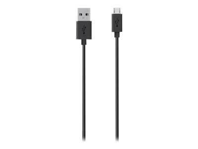 Belkin MIXIT - USB-Kabel - Micro-USB Typ B (M) bis USB (M) - 2 m - Schwarz