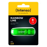 Intenso Rainbow Line - USB-Flash-Laufwerk - 8 GB - USB 2.0