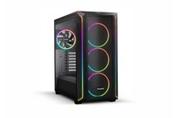 be quiet! SHADOW BASE 800 FX - Midi-Tower - E-ATX - Seitenteil mit Fenster (gehärtetes Glas) - keine Spannungsversorgung (ATX / PS/2) - Schwarz - USB/Audio