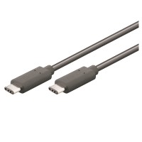 M-CAB - USB-Kabel - USB-C (M) bis USB-C (M) - USB 3.1 - 50 cm