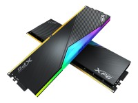 XPG LANCER RGB - DDR5 - Kit - 32 GB: 2 x 16 GB - DIMM 288-PIN - 5600 MHz / PC5-44800 - CL36 - ungepuffert - on-die ECC - Schwarz