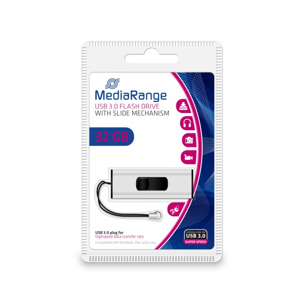MediaRange SuperSpeed USB-Flash-Laufwerk 32 GB MR916