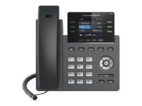 Grandstream GRP2613 - VoIP-Telefon mit Rufnummernanzeige/Anklopffunktion - IEEE 802.11a/b/g/n/ac (Wi-Fi) - dreiweg Anruffunktion - SIP, RTCP, RTP, SRTP - 4 Leitungen