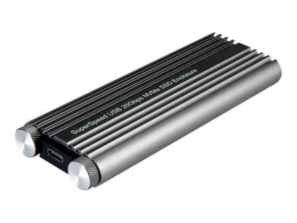 Roline - Speichergehäuse - M.2 - M.2 NVMe Card - USB 3.2 (Gen 2x2) - Anthrazit
