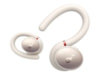 Soundcore Sport X10 - True Wireless-Kopfhörer mit Mikrofon - im Ohr - über dem Ohr angebracht - Bluetooth - aktive Rauschunterdrückung - Geräuschisolierung - weiß