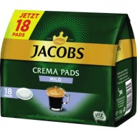 JACOBS Kaffeepads Crema mild 40546758 18 St./Pack.