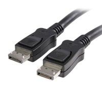 StarTech 2m DisplayPort 1.2 Kabel mit Verriegelung (Stecker/Stecker) - DP 4k Audio- / Videokabel Kabel - Schwarz - DisplayPort-Kabel - DisplayPort (M) zu DisplayPort (M) - 2 m - eingerastet - Schwarz
