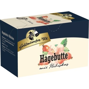Goldmännchen Tee 4476 Hagebutte- Hibiskus 20 St./Pack.