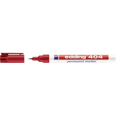 edding Permanentmarker 404 4-404002 0,75mm Rundspitze rt