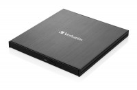 Verbatim Ultra HD 4K - Laufwerk - BDXL Writer - 6x/4x - SuperSpeed USB 3.1 Gen 1 - extern (13,3 cm Slim Line)