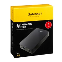 Intenso Memory Center - Festplatte - 8 TB - extern (Stationär) - 3.5