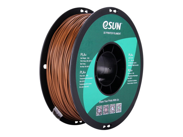 Esun Braun - 1 kg - PLA+ Filament (3D)