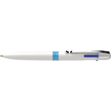 Schneider 4-Farb-Kugelschreiber Take4 50-138049 M weiß
