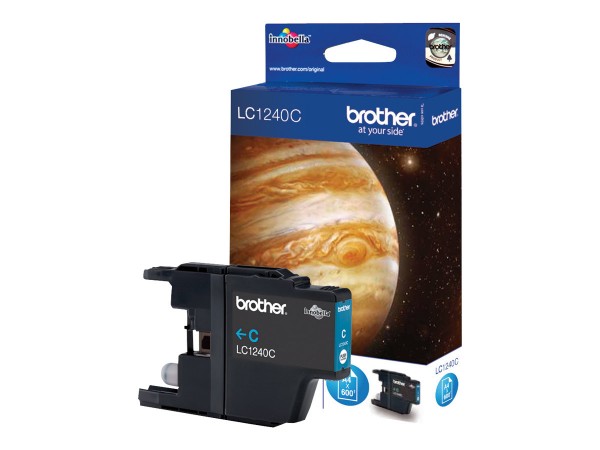 Brother LC1240C - Cyan - Original - Tintenpatrone - für Brother DCP-J525, J725, J925, MFC-J430, J5910, J625, J6510, J6710, J6910, J825