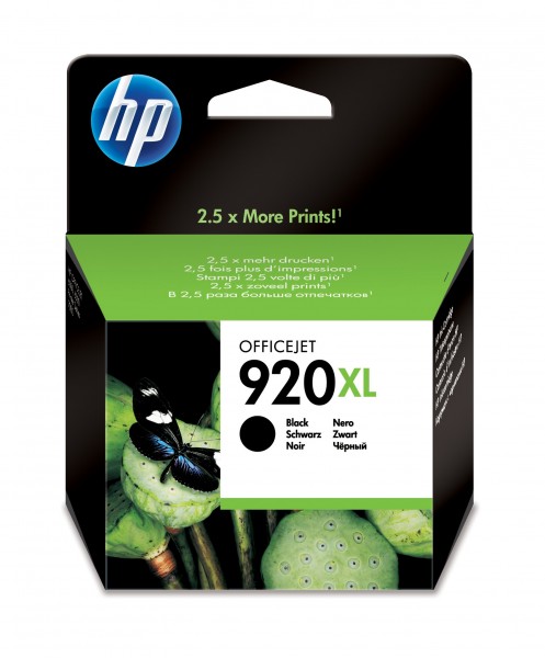 HP Tinte CD975AE 920XL Schwarz 1.200 Seiten 32 ml 1 Stück