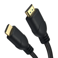 Helos - HDMI-Kabel - HDMI männlich zu HDMI männlich - 3 m - Schwarz - 4K Unterstützung