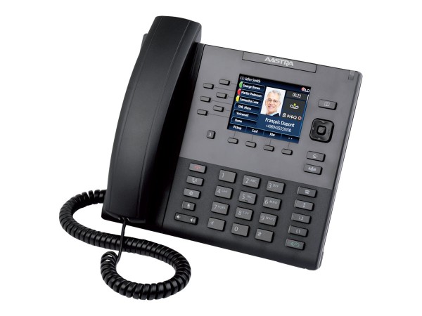 Mitel 6867 - VoIP-Telefon - dreiweg Anruffunktion - SIP, RTCP, RTP, SRTP - 9 Leitungen