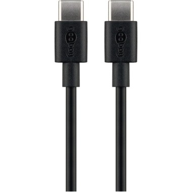 Goobay USB Kabel 66318 DAT USB-C/C v2.0 1m sw