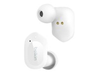 Belkin SoundForm Play - True Wireless-Kopfhörer mit Mikrofon - im Ohr - Bluetooth - aktive Rauschunterdrückung - Cloud