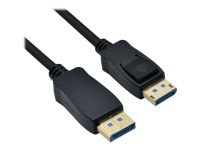 Roline - DisplayPort-Kabel - DisplayPort (M) eingerastet zu DisplayPort (M) eingerastet - DisplayPort 2.0 - 3 m - unterstützt 8K 60 Hz (7680 x 4320), unterstützt 4K 120 Hz (3840 x 2160) - Schwarz