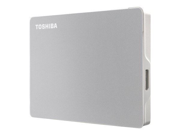 Toshiba Canvio Flex - Festplatte - 1 TB - extern (tragbar) - 2.5" (6.4 cm) - USB 3.2 Gen 1 - Silber