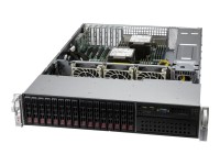 Supermicro Mainstream SuperServer 220P-C9R - Server - Rack-Montage - 2U - zweiweg - keine CPU - RAM 0 GB - SAS - Hot-Swap 6.4 cm (2.5