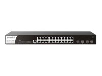 Draytek VigorSwitch G2280X - Switch - L2+ - managed - 24 x 10/100/1000 + 4 x 10 Gigabit Ethernet SFP+ / 1 Gigabit Ethernet SFP+ - an Rack montierbar